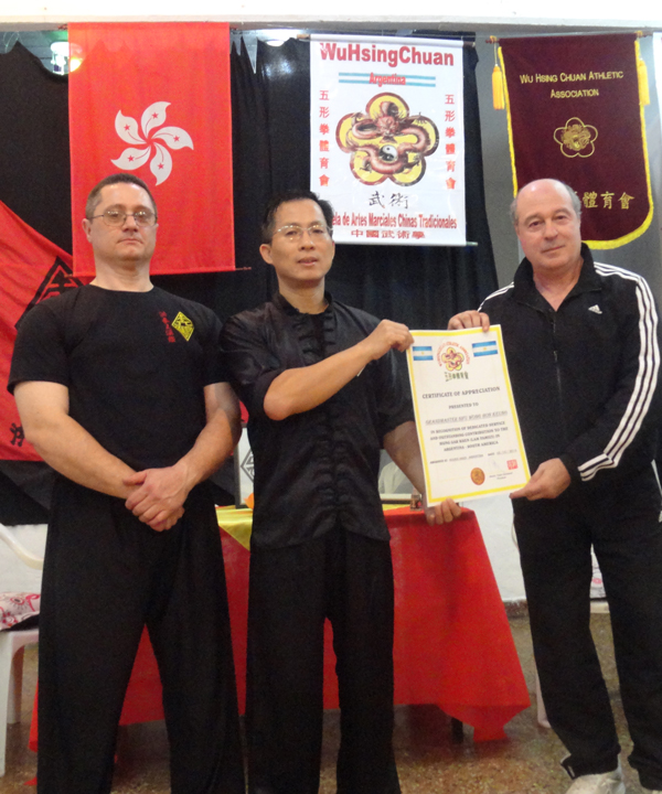 Maestros en Bahía de Hong Kong